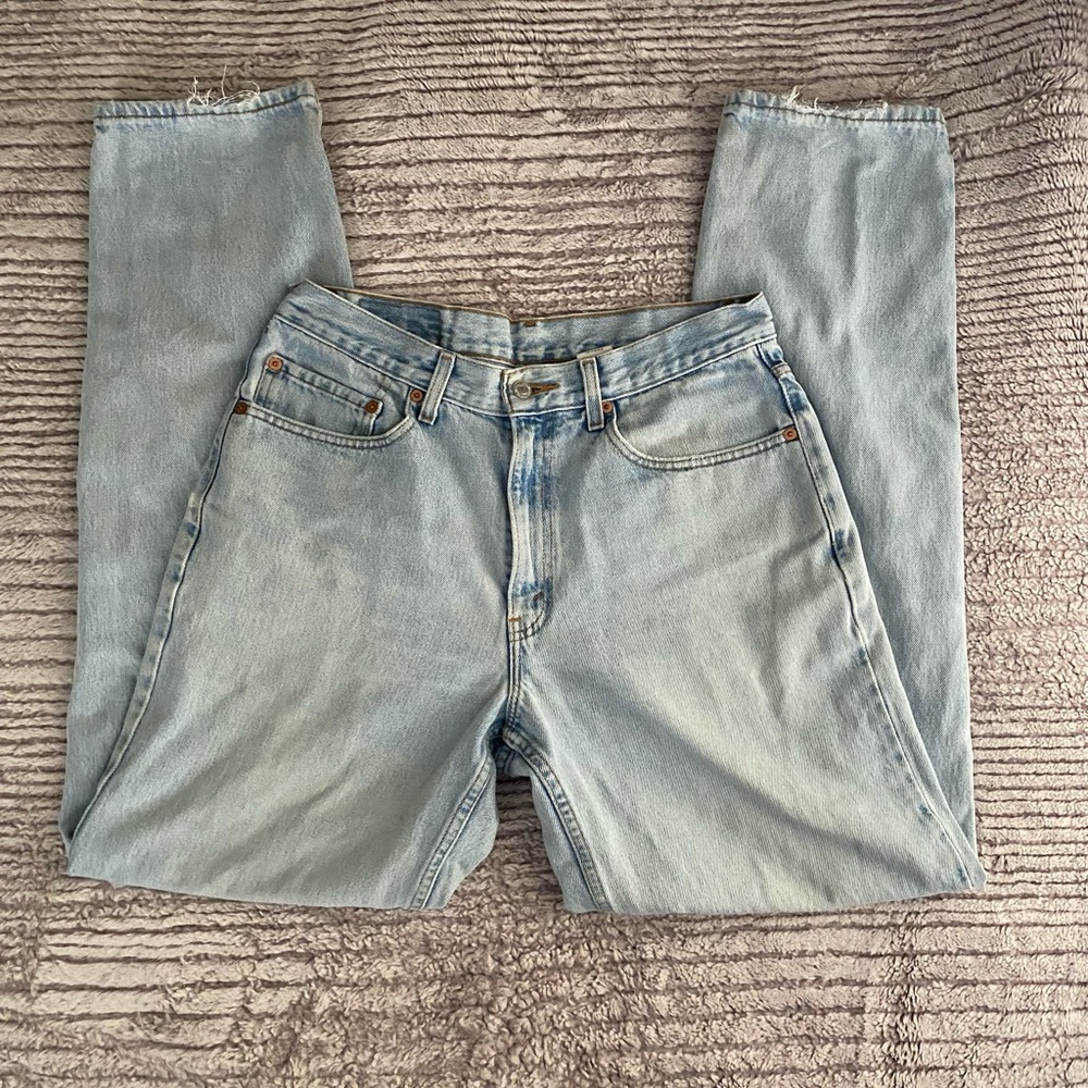 Levi’s 550 Relaxed Fit Light Jeans Size W 34” L 34” Vintage Mom Jeans Pants